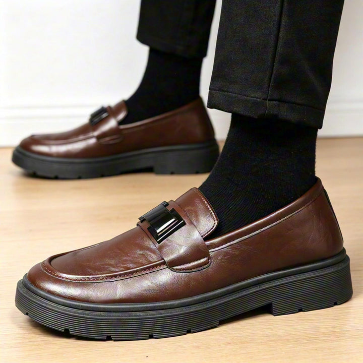 Men's Fashion Leather Moccasins Mune Fashion