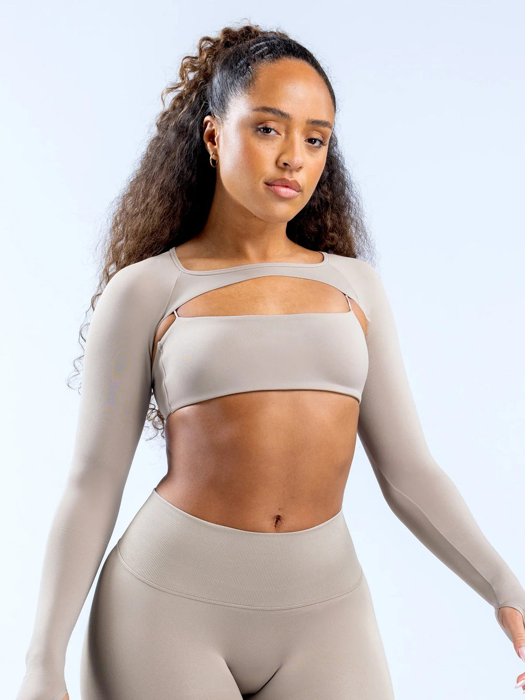 Women's sporty bikini top with narrow straps Mune Fashion