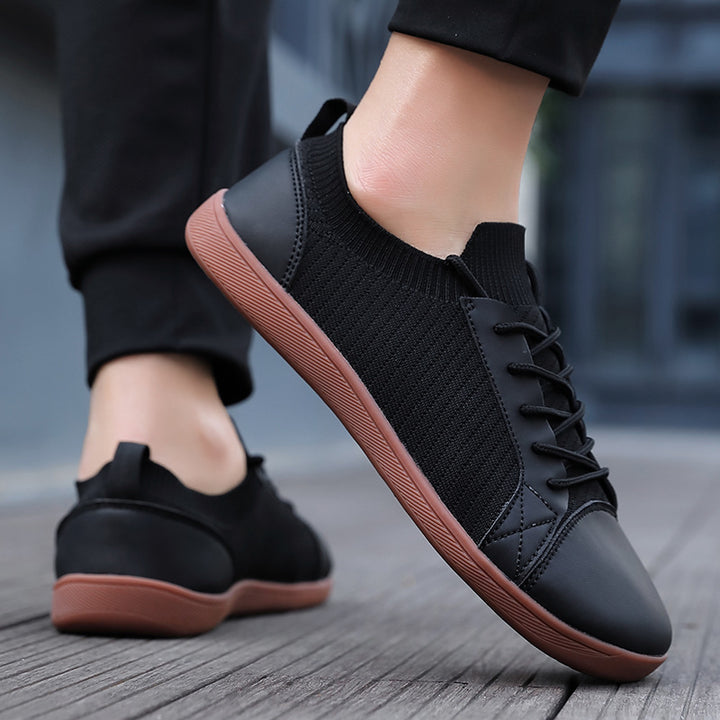 Women's knitted slip-on sneakers with elastic shaft and padded comfort sole Mune Fashion