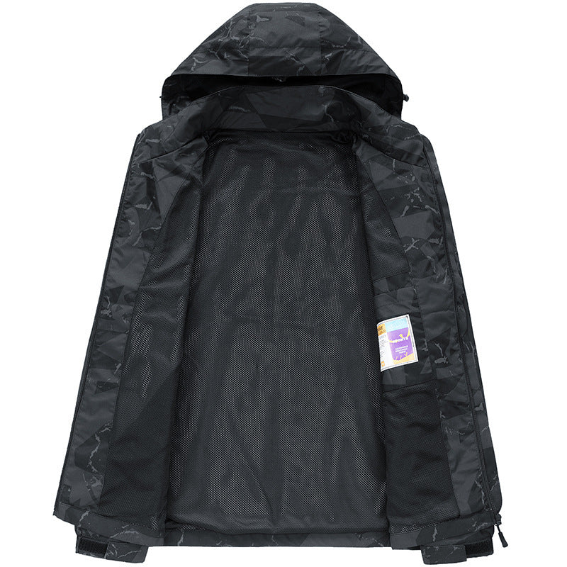 Men's Lightweight and Waterproof Outdoor Jacket Mune Fashion