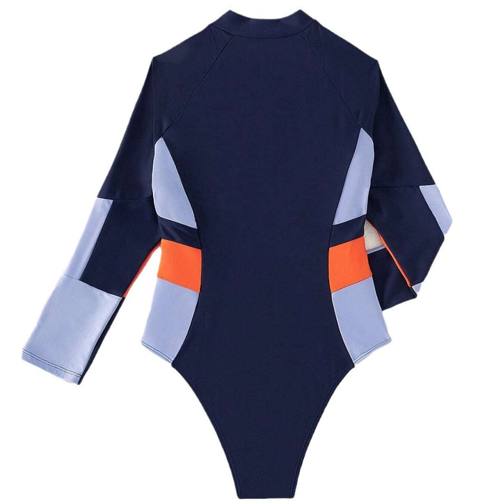 Women's High Neck Sport Swimsuit Mune Fashion