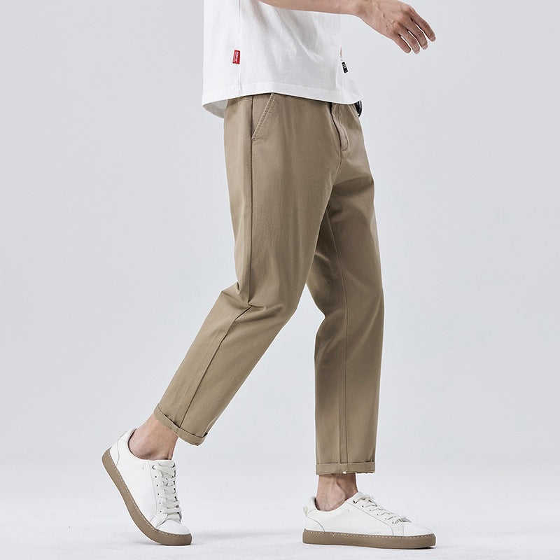 Men's Stylish Chino Pants with Pleats Mune Fashion
