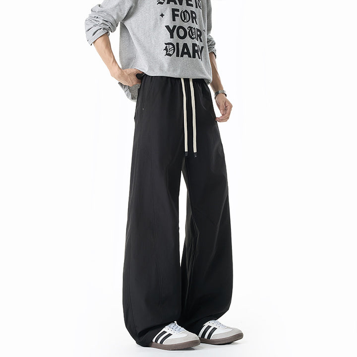 Ladies Comfortable and Loose Fabric Trousers Mune Fashion