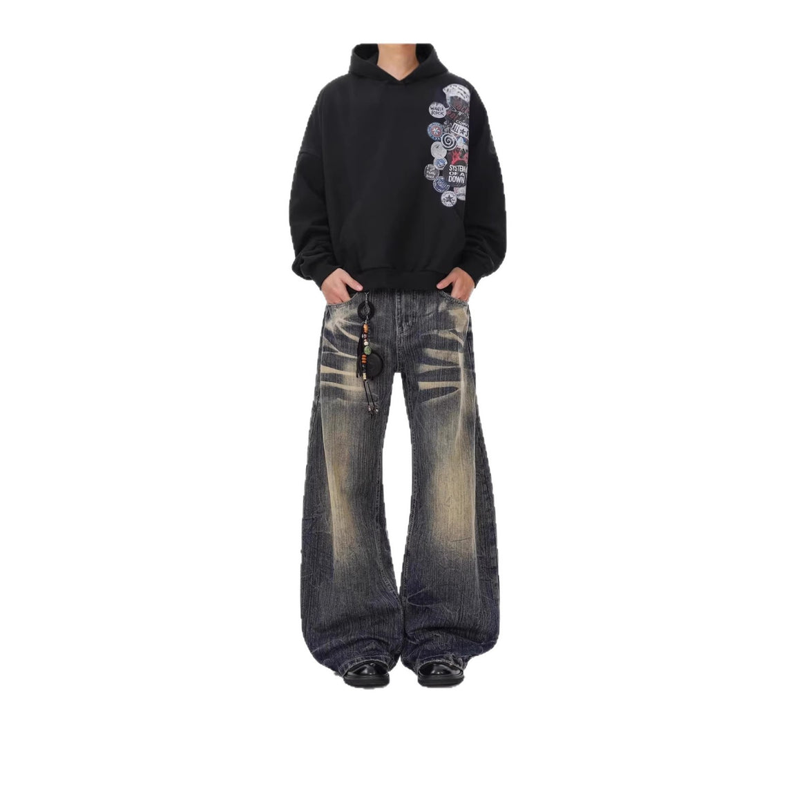 Men's Casual Ultra-Baggy Jeans Mune Fashion