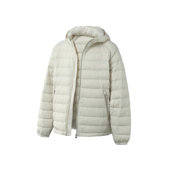 Unisex Ultralight Quilted Hooded Jacket with Thermal Insulation and Zipper Pockets Mune Fashion
