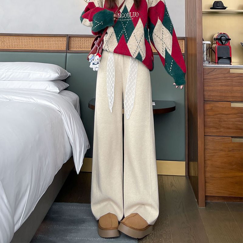 Women's Comfortable Oversized Fabric Pants Mune Fashion