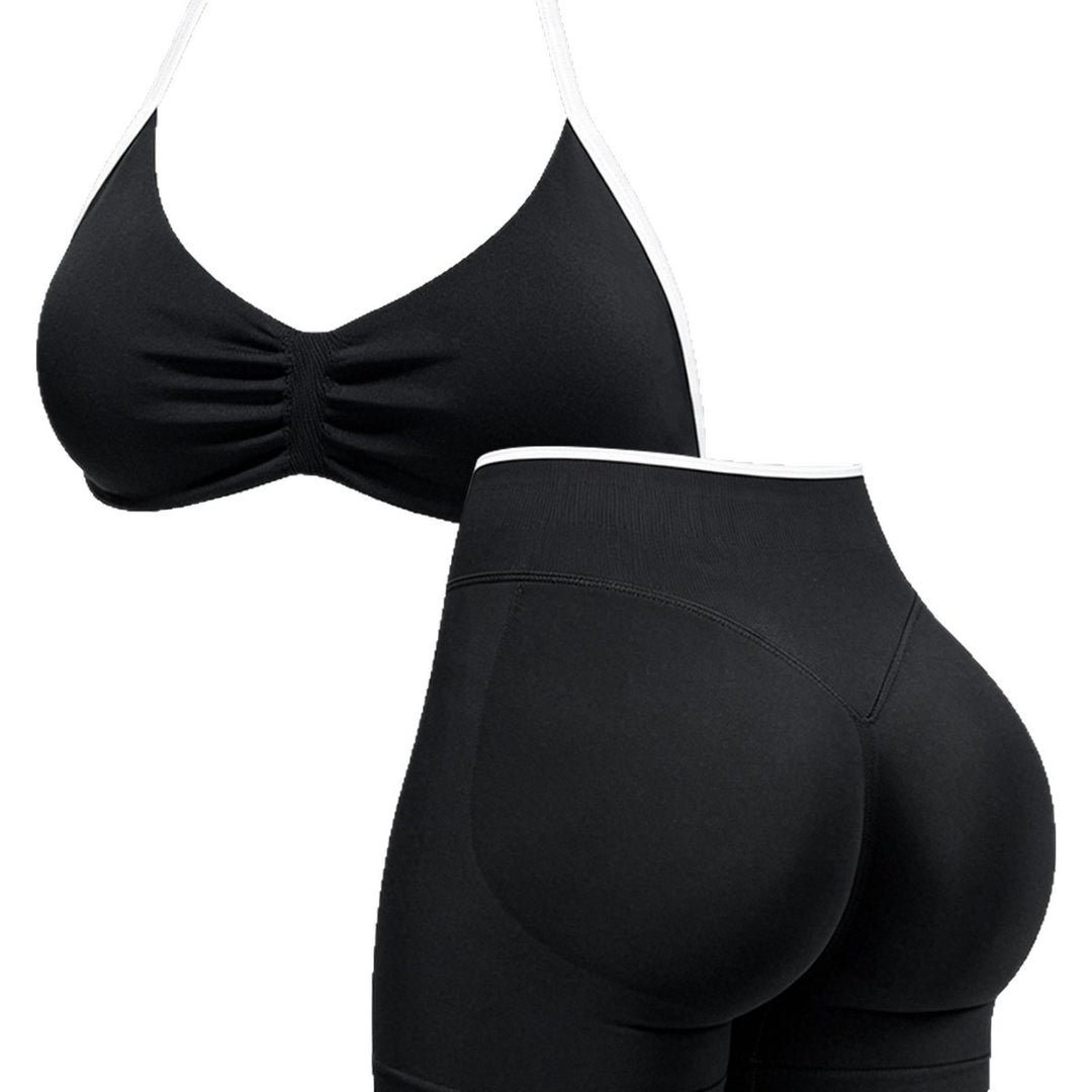 Women's Sporty Crop Top and Shorts Set Mune Fashion