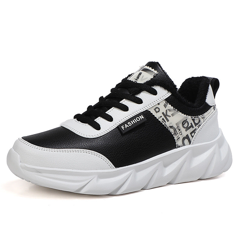Women’s urban bulky sneaker with soft faux fur lining, padded entry and striking profile sole Mune Fashion