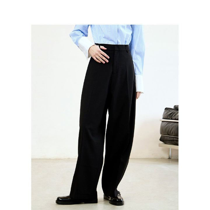 Women Fashionable High-Waist Palazzo Pants Mune Fashion