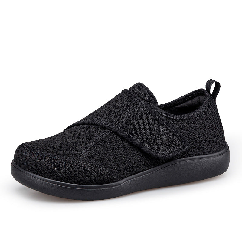 Men's orthopedic slipper with adjustable Velcro, breathable mesh and shock-absorbing foam sole Mune Fashion