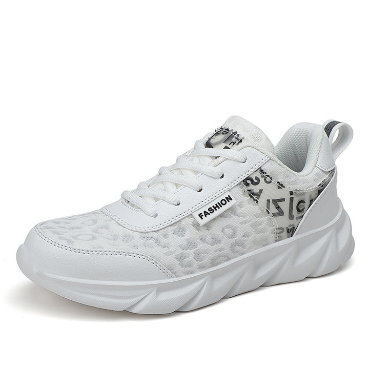 Women's fashionable city sneakers with breathable mesh upper, padded insole, and shaped lightweight sole Mune Fashion