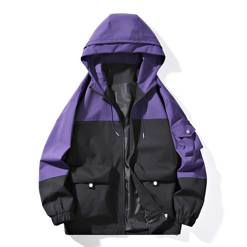Women's Fashion Leisure Jacket with High Collar Mune Fashion