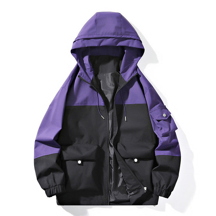 Women's Fashion Leisure Jacket with High Collar Mune Fashion
