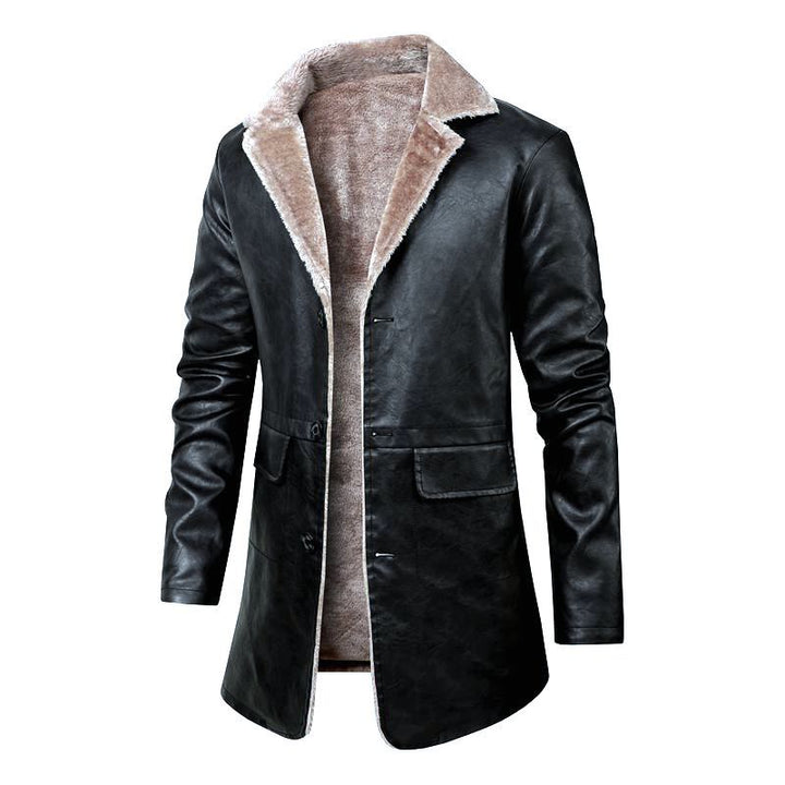 Men's Noble Lamb Leather Jacket with Soft Lining Mune Fashion