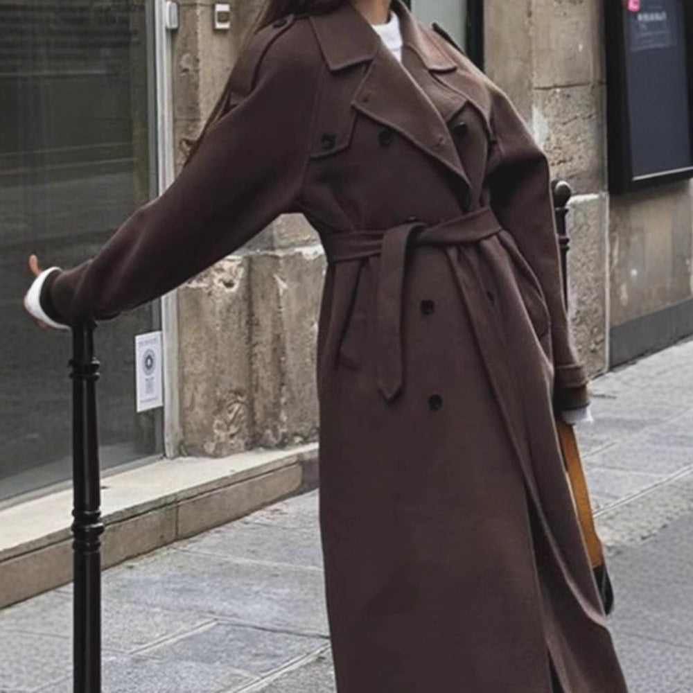 Women oversized wool coat Mune Fashion