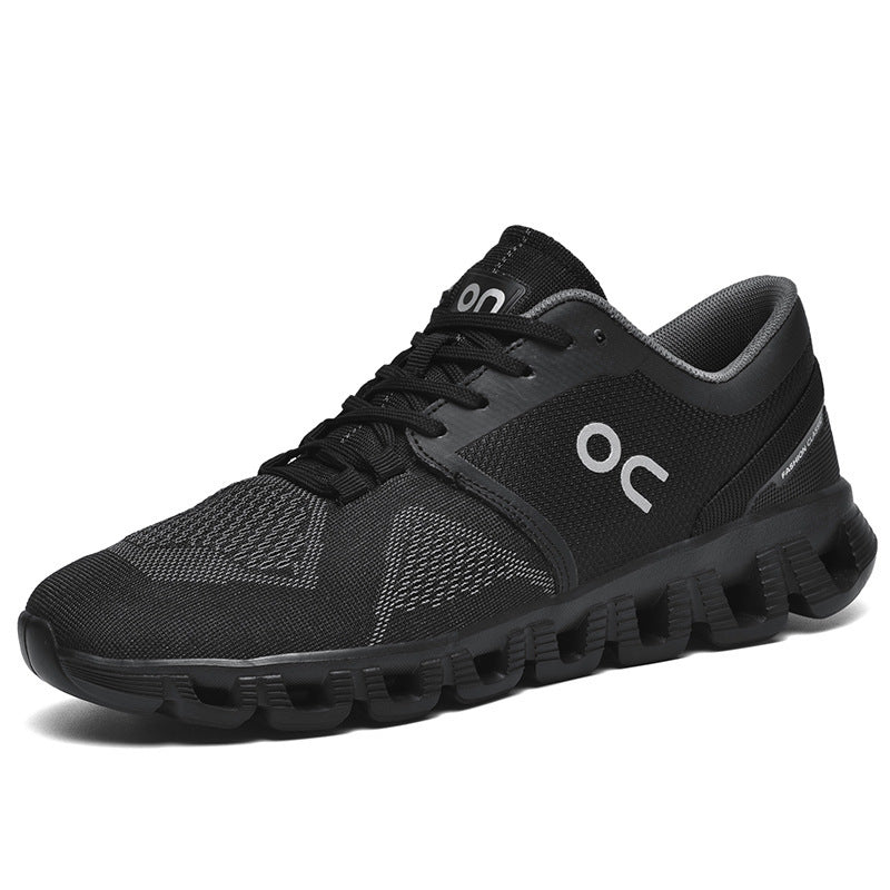 Men's cushioning running and everyday sneaker with segmented hollow chamber cushioning Mune Fashion