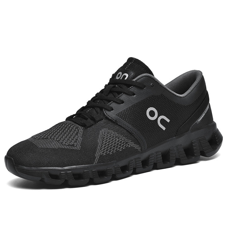 Men's cushioning running and everyday sneaker with segmented hollow chamber cushioning Mune Fashion