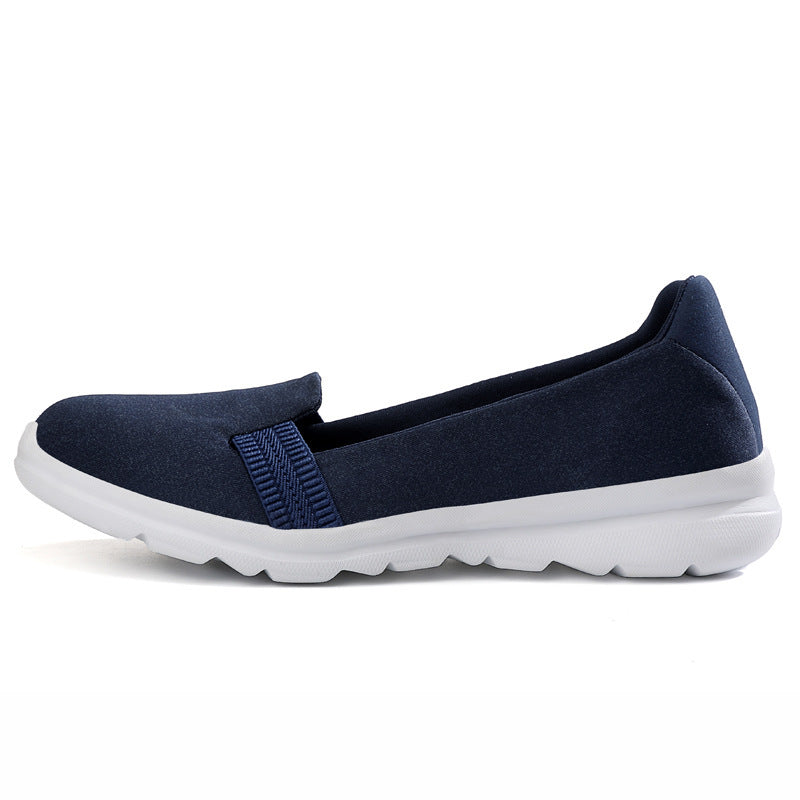 Women Lightweight Knit Slippers with Elastic Entry and Cushioned Comfort Sole Mune Fashion