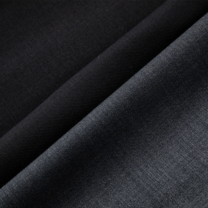Ladies lightweight fabric trousers with elastic waistband, pleats and straight leg Mune Fashion