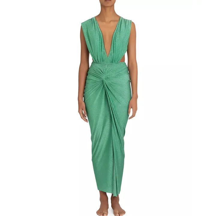 Ladies elegant Cut-Out one-piece swimsuit Mune Fashion