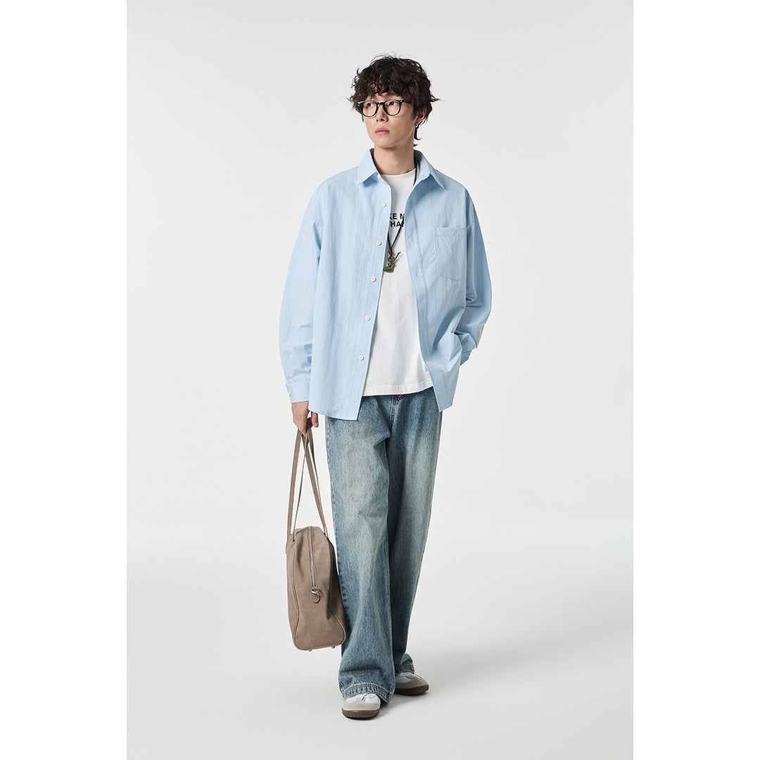 Unisex Checkered Overshirt in Patchwork Look with Chest Pocket Mune Fashion