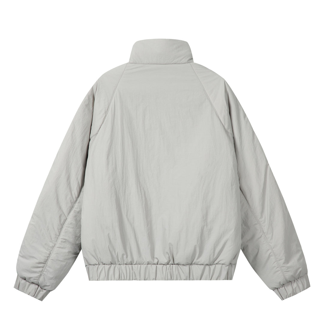 Unisex Boxy-padded Short Jacket with voluminous Funnel Collar Mune Fashion