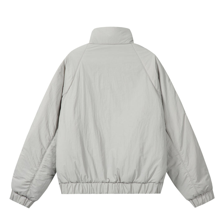 Unisex Boxy-padded Short Jacket with voluminous Funnel Collar Mune Fashion
