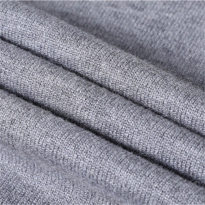 Men's Fashionable Turtleneck Sweater Made Of Fine Merino Wool Mune