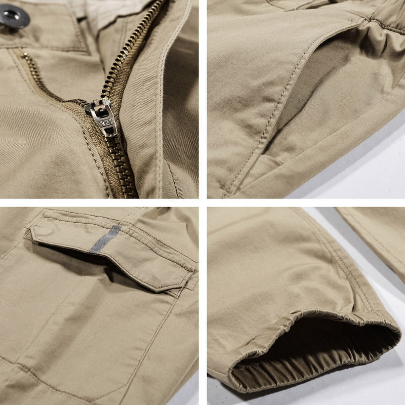 Men's Functional Cargo Pants with Elastic Cuffs Mune Fashion