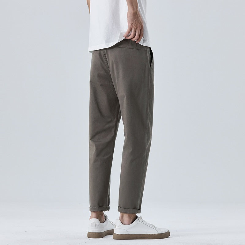 Men's Stylish Chino Pants with Pleats Mune Fashion