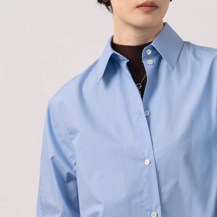 Women classic button-down shirt