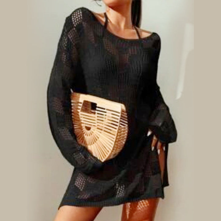 Women's Luftiger Crochet Beach Sweater Mune Fashion