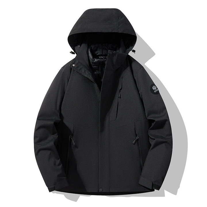 Men's triple combinable functional jacket with detachable quilted vest Mune Fashion