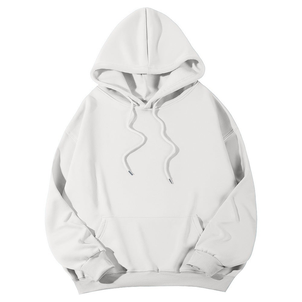 Unisex minimalist hoodie with extended back and kangaroo pocket Mune Fashion