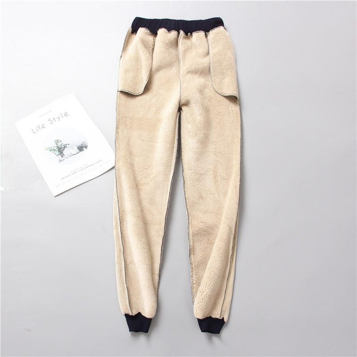 Women nan insulated thermal joggers with drawstring, side pockets, and slim leg Mune Fashion