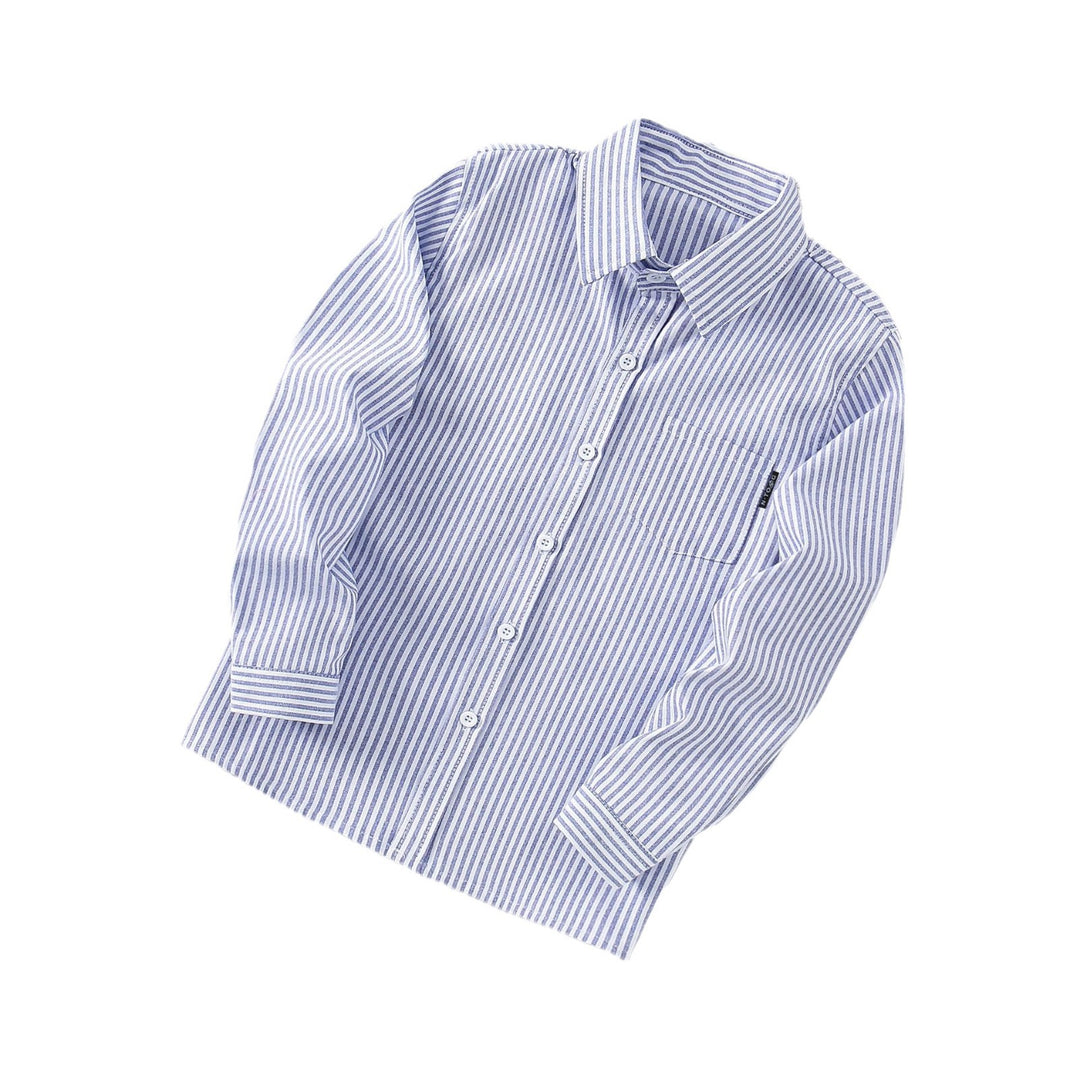 Ladies elegant striped long sleeve shirt Mune Fashion