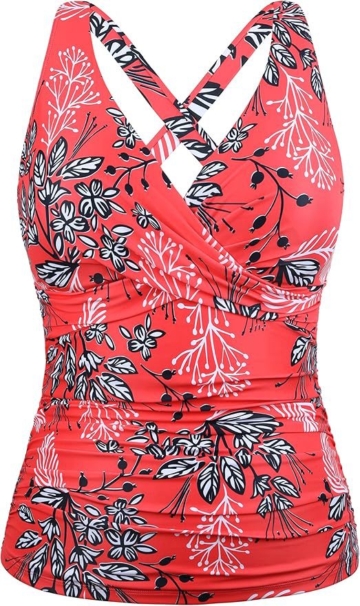 Women's swimsuit with wrap cut and figure-flattering design Mune Fashion