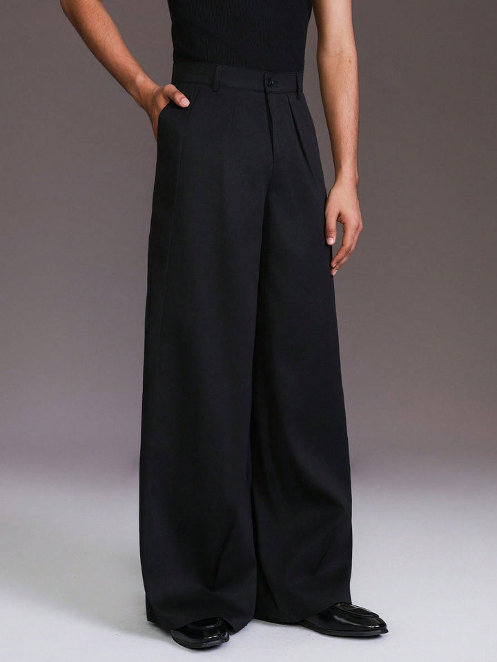Men's Elegant and Casual High-Waisted Pants Mune Fashion