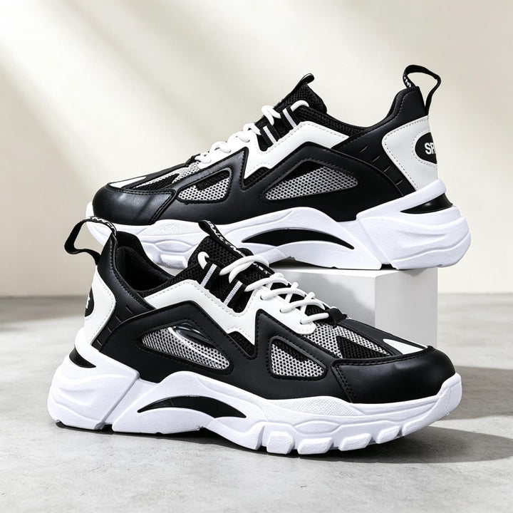 Unisex Sporty Sneakers with Breathable Mesh Mune Fashion