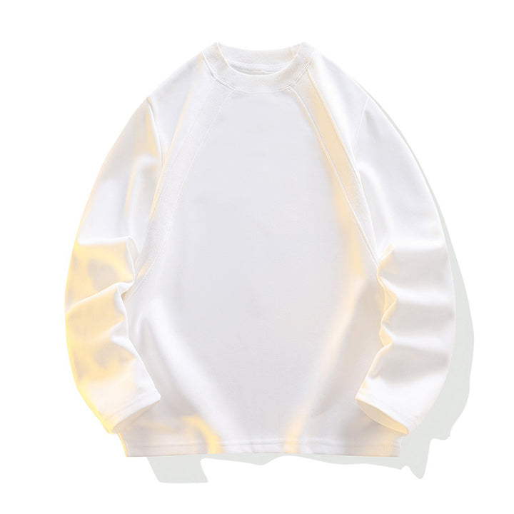 Unisex Oversize Raglan Sweatshirt made of soft cotton blend with ribbed round neckline Mune Fashion