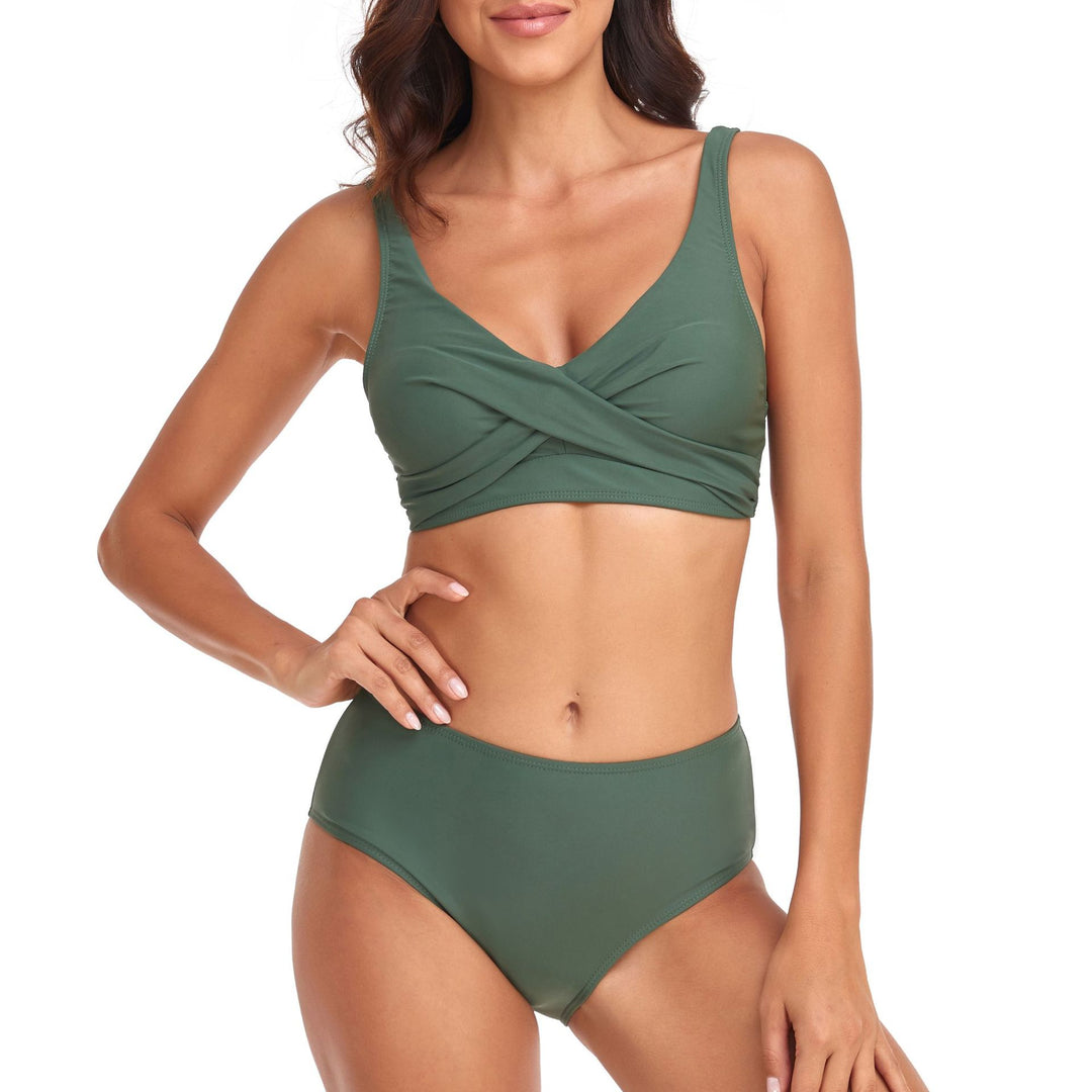 Women High-Waisted Bikini Set Mune Fashion