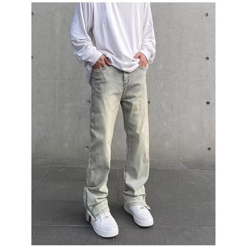 Men's Casual Loose-Fitting Jeans Mune Fashion