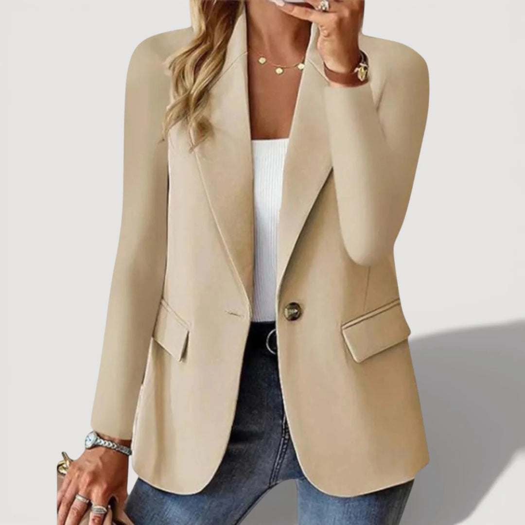 Women's elegant and comfortable blazer jacket