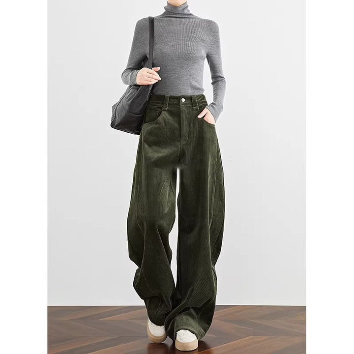 Women Fashionable Chunky Knit Sweater with Round Neck Mune Fashion