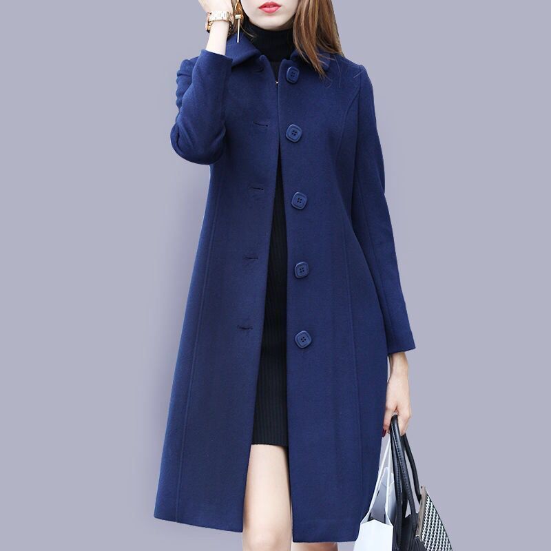 Mune | Women's Single Breasted Winter Trench Coat