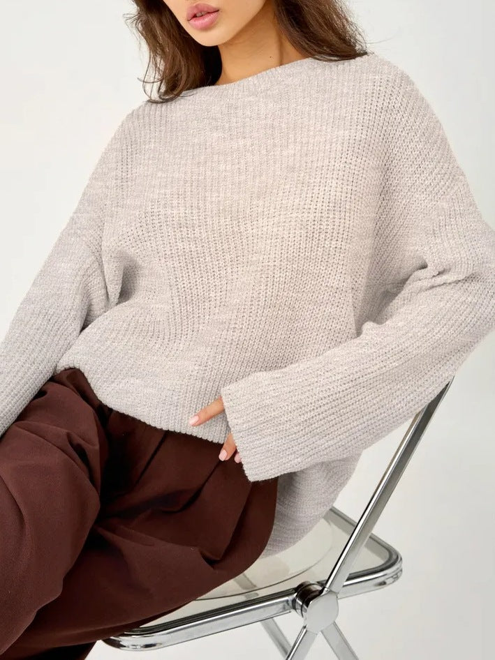 Women's Patterned Oversized Sweater