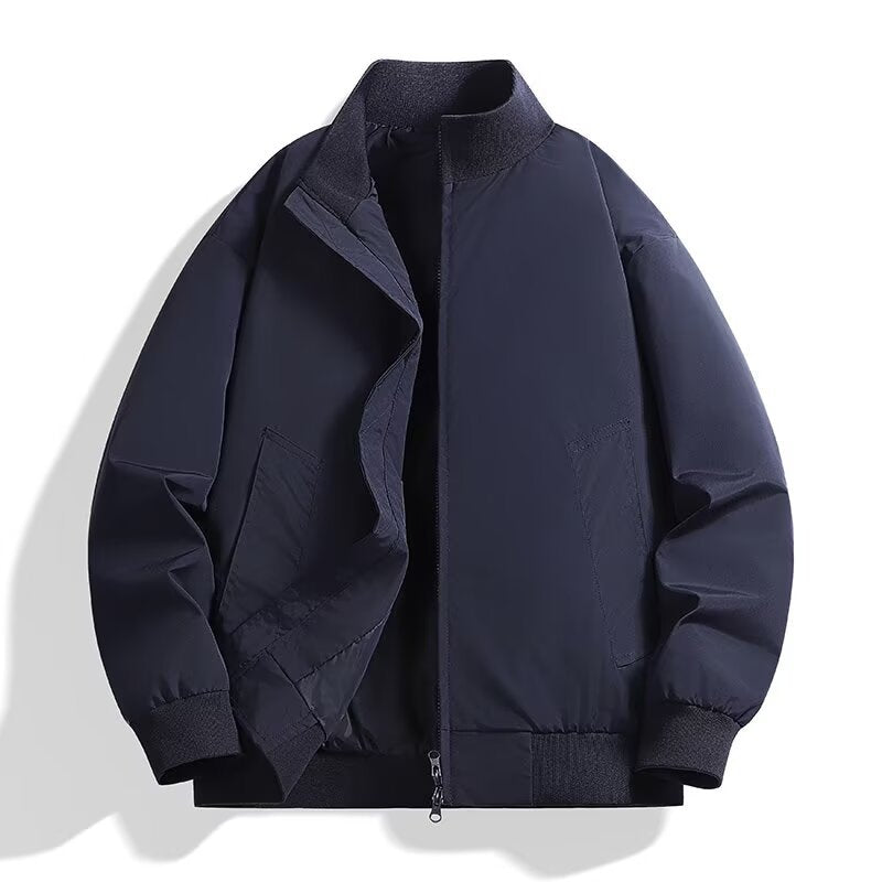 Men's Fashion Quilted Jacket with High Collar Mune Fashion