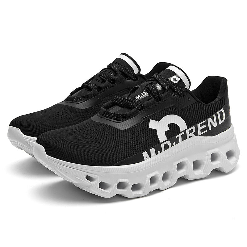Unisex innovative Waben-Pod-Sneaker with ultra-cushioning hollow chamber midsole and breathable mesh upper Mune Fashion