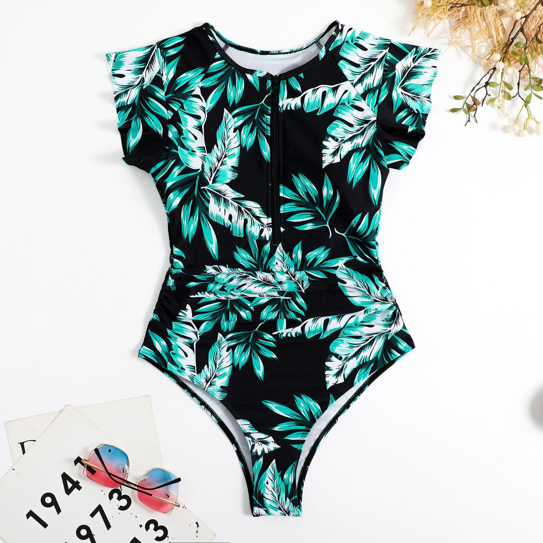 Women's sporty jumpsuit with short sleeves Mune Fashion
