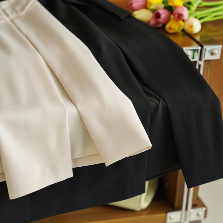 Women's Elegant Wrap Skirt with Waist Tie Mune Fashion